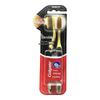 Тонкая мягкая зубная щетка Charcoal Gold, 4 шт.