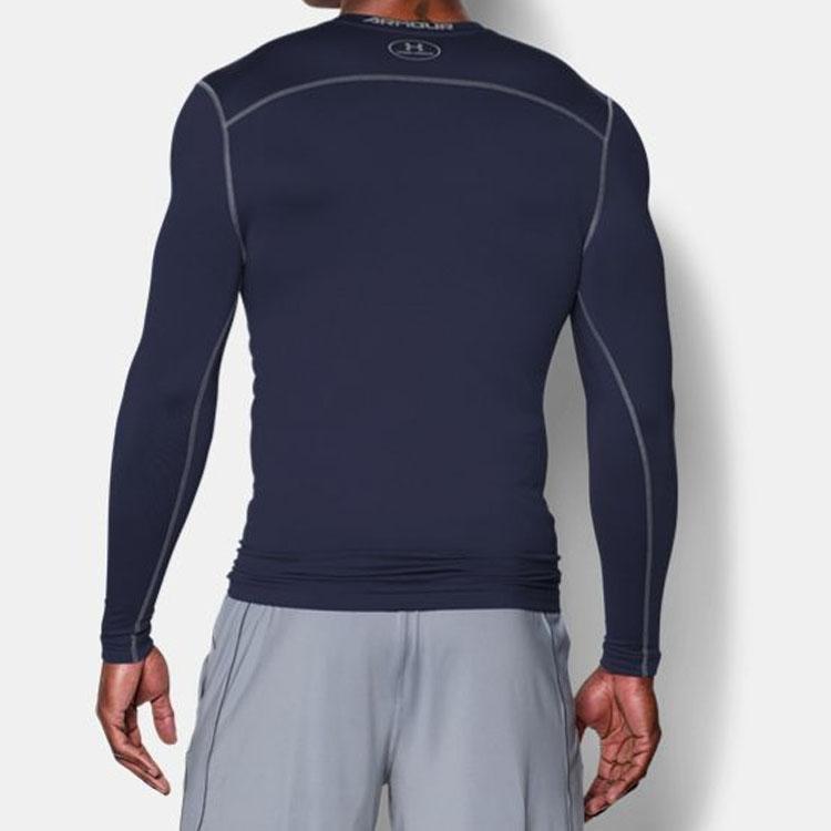 Under Armour Мужские топы для фитнеса Stretch Training, темно-синие 1265650-410