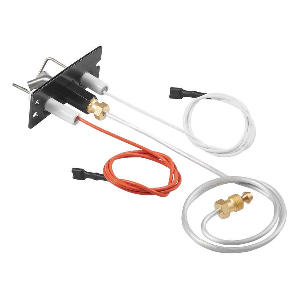 Gas Pilot Assembly, OE 2090-012, 2198-012, SRV2090-012 Fireplace Gas Pilot Assembly, Natural Gas Ignition Replacement, Fit Heatilator, Heat & Glo,
