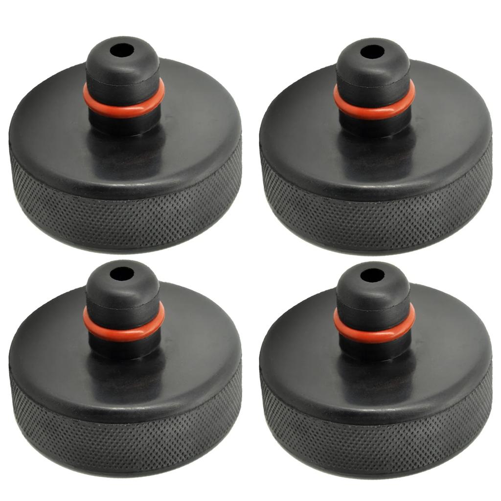 Rubber Lifting Jack Pad Axle Stand Adapter Pucks Tool Chassis For Tesla Model 3 S X Y Car Tire Repair Kit With Electric Pump