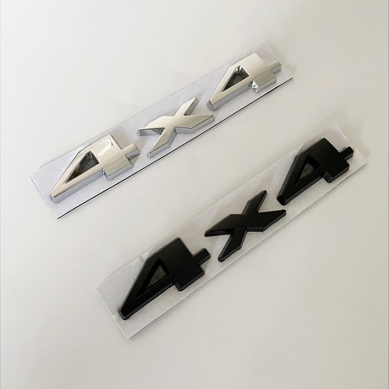 3D Metal Car Trunk Badge Stickers For Jeep 4X4 Letters Emblem Logo Grand Cherokee Overland Compass Wrangler Accessories AMV1