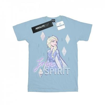 Хлопковая футболка Girls Frozen 2 Elsa Free Spirit