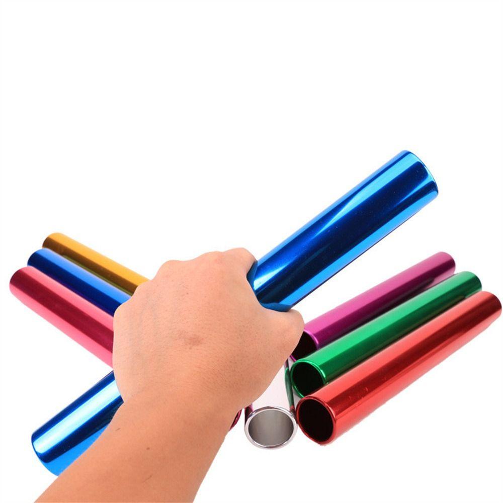 Aluminum Zinc Zinc Alloy Relay Baton Athletics Running Match Baton School Relay Track Baton Racing Match