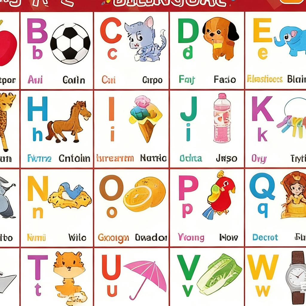 Alphabet Chart Talking Bilingual Interactive Toy Music Spanish And English Preschool Wall Posters for Ages 3-8 Language