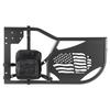 Jeep Tube Doors, 4-Door, Fit for 2018-2026 Jeep Wrangler JL & 2020-2026 Gladiator JT, Flag Pattern Off Road Front & Rear Tubular Half Doors with DOT