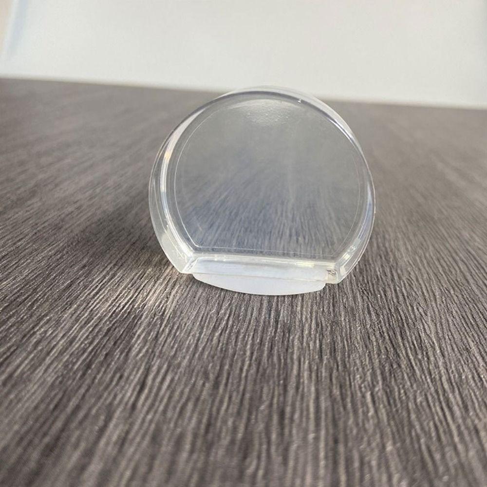 Self Adhesive Silicone Door Stop Light Weight Door Block Universal Transparent Door Stopper  Floor