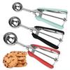 Stainless Steel Ice Cream Scoop Cookie Scoop Multipurpose Ice Cream Spoon Fruit Scooper Melon Ball Dough Baking Kitchen Tools