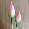 New Landscape Artificial Flower DIY Decoration Long Stem Artificial Lotus Artificial Flower Pole Lotus PU Green Plant