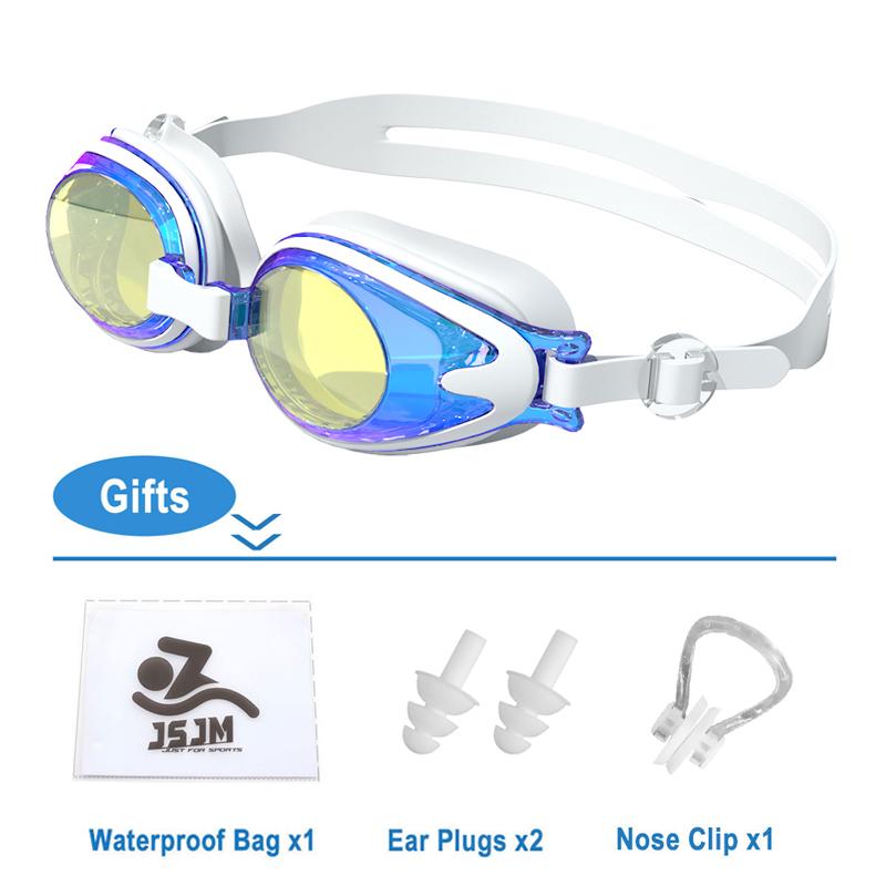 Новые детские очки для плавания, противотуманные, анти-УФ, очки для плавания, силиконовые, регулируемые, профессиональные очки для плавания, унисекс