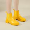 -style Adult Women's Rain Shoes: Water Boots, Stylish For Outdoor Wear, Rubber Shoes, Short-cylinder Rain Boots