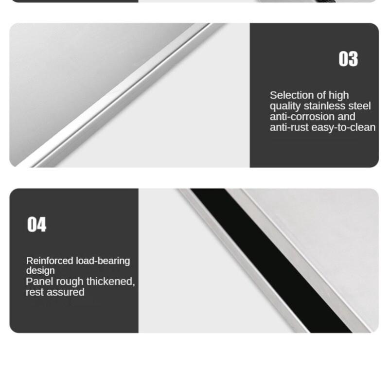 Крышка газовой плиты из нержавеющей стали 304, основание кронштейна для крышки горелки, кухонная индукционная плита, полка