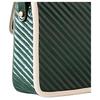 Tory Burch Robinson Solid Double T Logo Chevron Flap Leather Shoulder Bag Women Shoulder Bag Green 149461-304