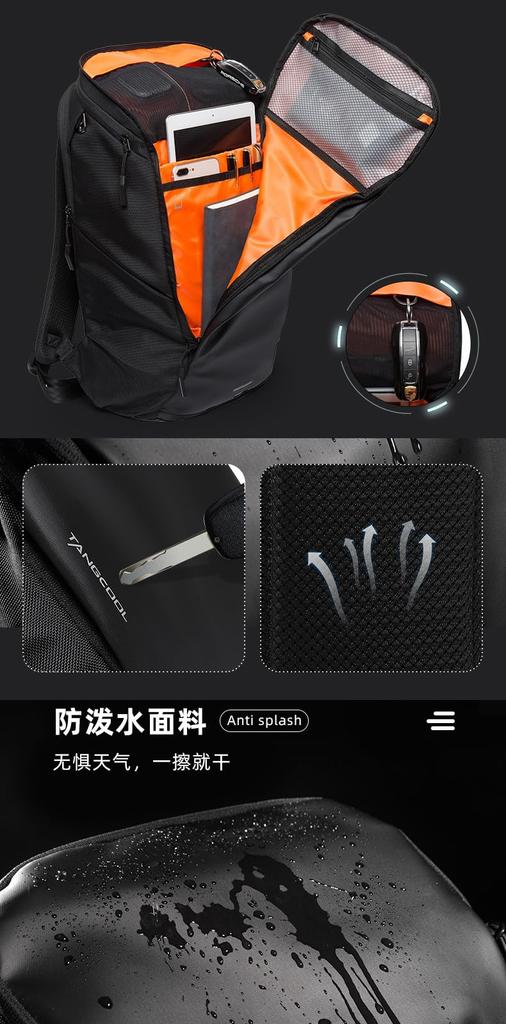 Бизнес Большой USB Зарядный ПК Горный Скалолазание Для Поездок В Старшую Школу Путешествия [Artsoso] Рюкзак, Рюкзак, Мужской, Вместимость, Рюкзак,