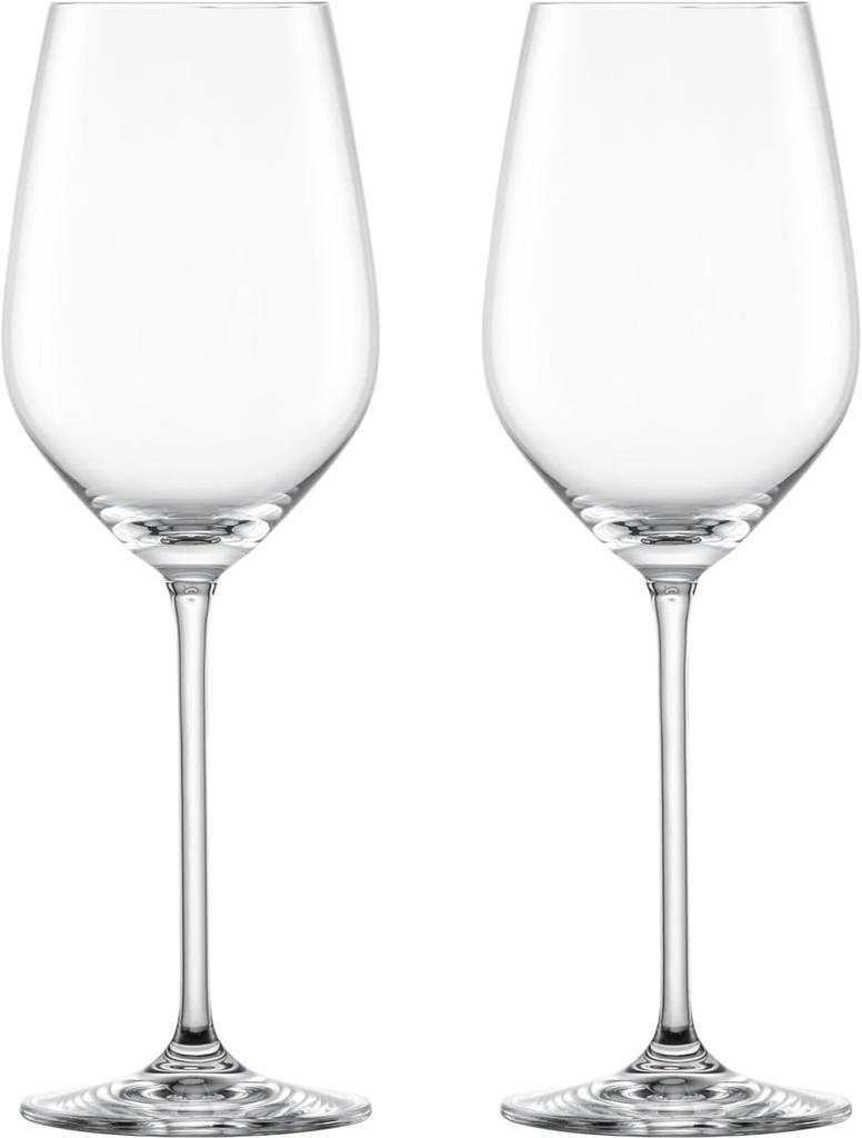 Zwiesel Fortissimo Wine Glasses, Break-Resistant, for Water, Mineral Water, and Soft Drinks, Pair of 2, Machine-Made (m123681)