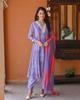 Indian Women Designer Anarkali Kurti Pant Dupatta Set Bollywood Party Wear Salwar Suit