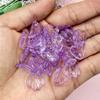 Home Party Supplies Acrylic 50pcs/set Loose Beads DIY Hair Jewelry Accessories Transparent Petal Beads for Earrings Necklace DIY Handmade Materials