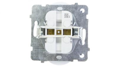 As Double Socket B/U White Gp-2Gr//00