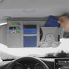Многофункциональное хранилище для солнцезащитного козырька автомобиля: Держатель для очков, карточек, удостоверений личности