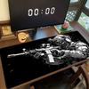 Игровой коврик для стола с дизайном солдата со снайперской винтовкой для ПК и ноутбука, нескользящая основа, коврик для клавиатуры и мыши для FPS-геймеров, подарок