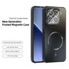 For Xiaomi 15 Magnetic Case TPU PC Cooling Matte Phone Back Cover with Lens Film
