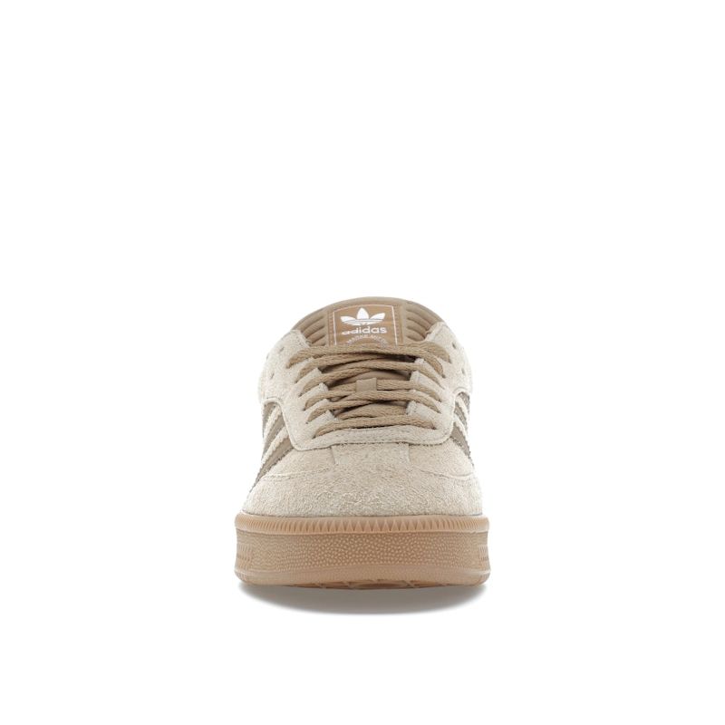 Adidas Кроссовки унисекс Samba XLG Magic Beige Gum Коричневые картонные IG6289