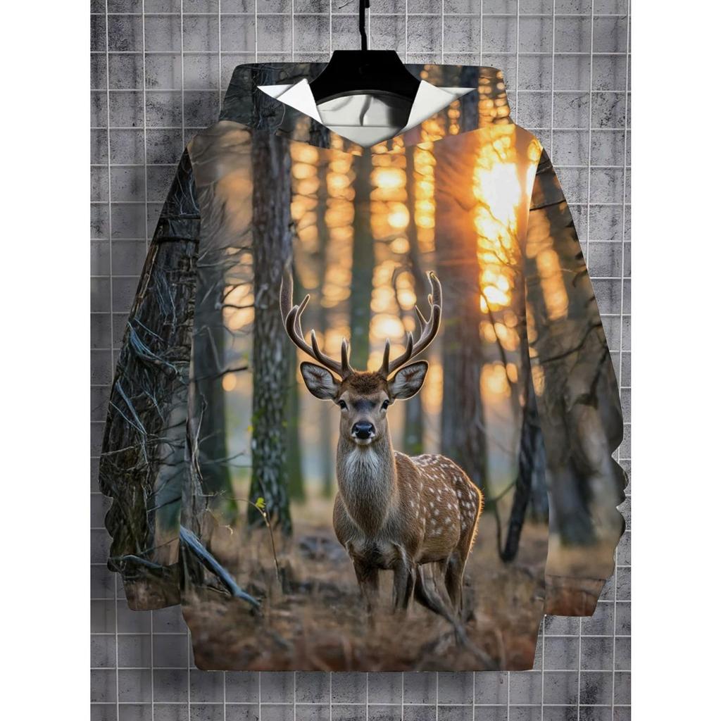 Новая толстовка с капюшоном с 3D-принтом, модная толстовка с длинным рукавом и капюшоном, удобный пуловер для мальчиков и девочек, детская толстовка