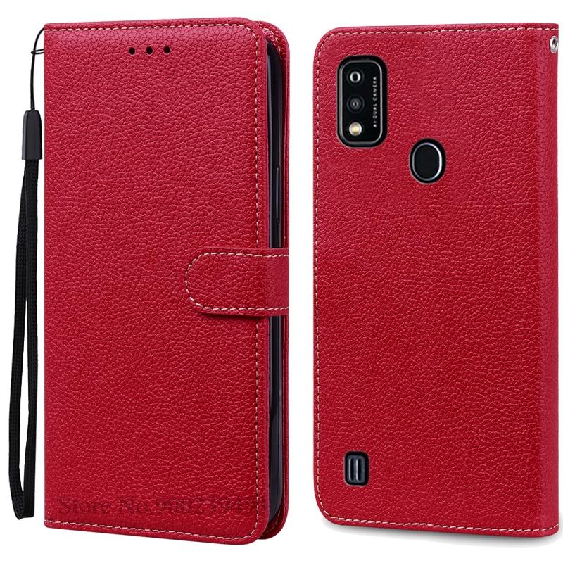 A51 Case For ZTE Blade A51 Case Soft Silicone Leather Flip Wallet Case For ZTE Blade A51 Case Back Cover Coque Fundas Etui