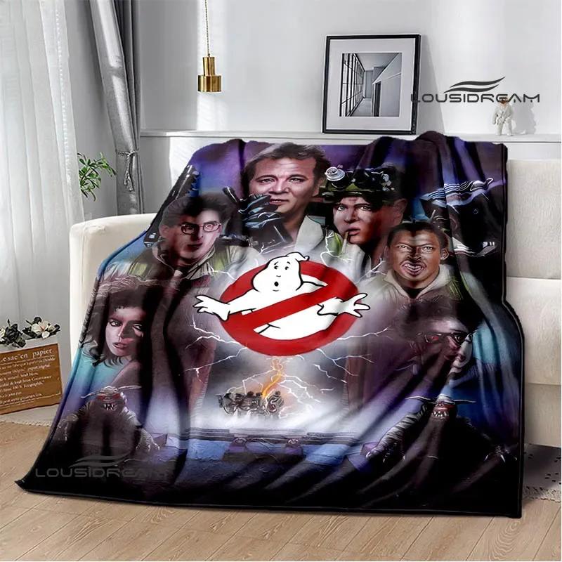 G-Ghostbusters Мультяшное одеяло Теплое фланелевое одеяло Мягкое и удобное Домашнее дорожное одеяло Постельное белье Подарок на день рождения