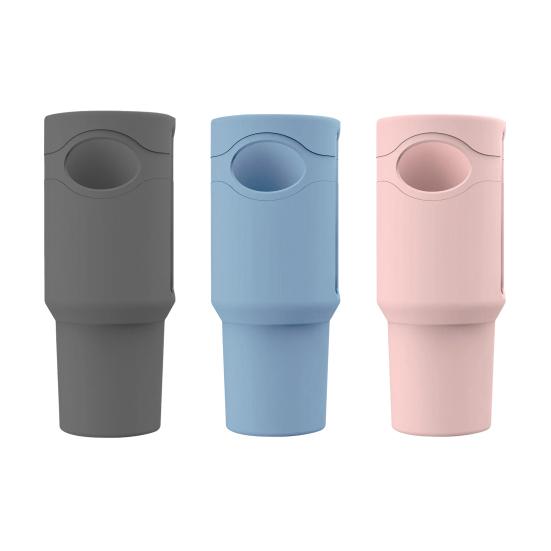 Силиконовый чехол для стакана 40 унций, шумоподавляющий, устойчивый к царапинам, пищевой, без бисфенола А, для путешествий