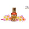 Twistedlily Frangipani Цветочные парфюмерные масла (Шариковый, 12 мл.) Стойкий и не содержащий спирта аттар для мужчин и женщин (Цветок плюмерии, 12 мл. Упаковка из 2 шт.)