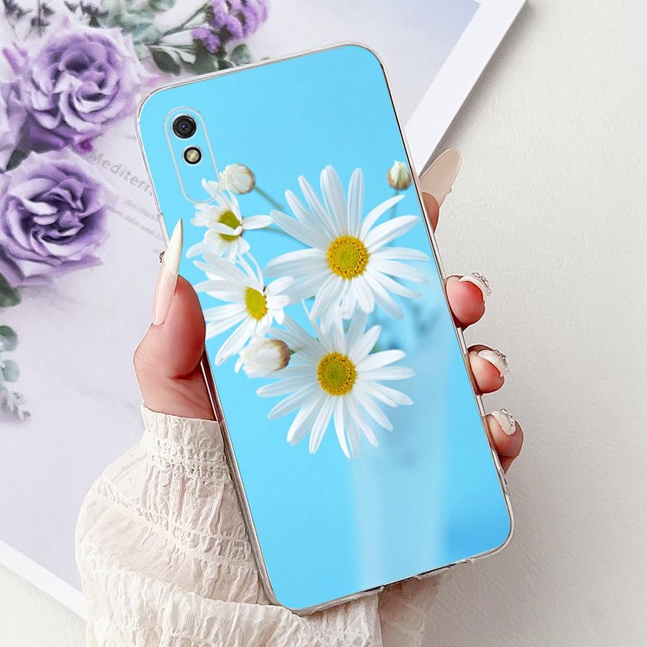 Чехол для Xiaomi Redmi 9A Новый Модный Расписной Чехол 6.53'' Мягкий Тонкий Чехол для Телефона Для Xiaomi Redmi 9AT 9A Redmi9A T Задняя Крышка Сумки