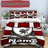 3pcs Duvet Cover Set (1*Duvet Cover + 2*Pillowcase, Without Core), Custom Name Liverpool F.C Pattern Bedding Set, Home Bedroom Decor Gift