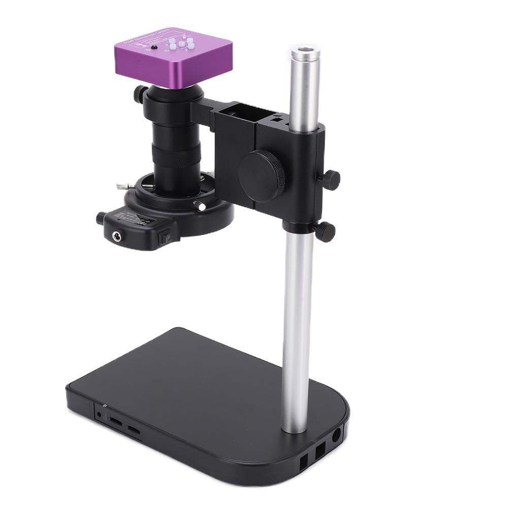 51MP USB Digital Microscope Camera Adjustable Stand with LED Light for Jewelry Mobile Phone Repair