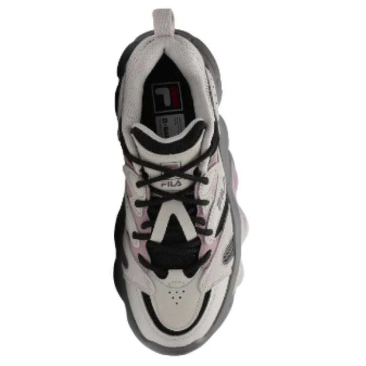 Fila Comfort Fleece Version Shock Absorbing Wear Resistant Low Top Casual Shoes Women Sneaker Gray F12W342119FAB