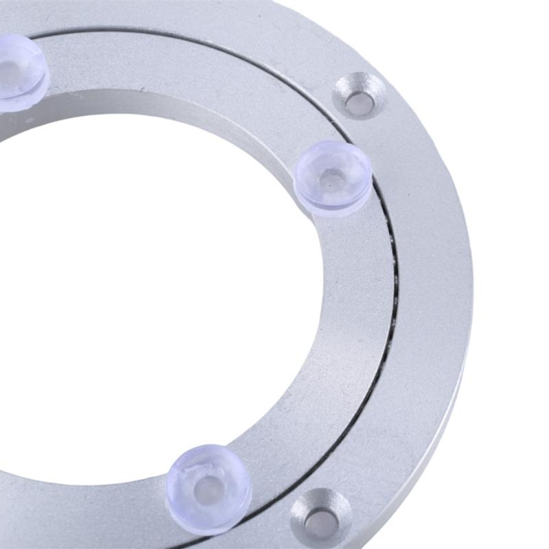 Swivels Platform Style Rotating Tray Revolving Disc for 20-25cm Glass Tabletop