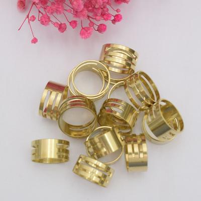 10 шт. Чистая медь Открытое кольцо Инструмент Кольцо DIY Ручной работы Вспомогательное кольцо Ювелирные изделия Одиночное кольцо Открывалка Бисерные аксессуары