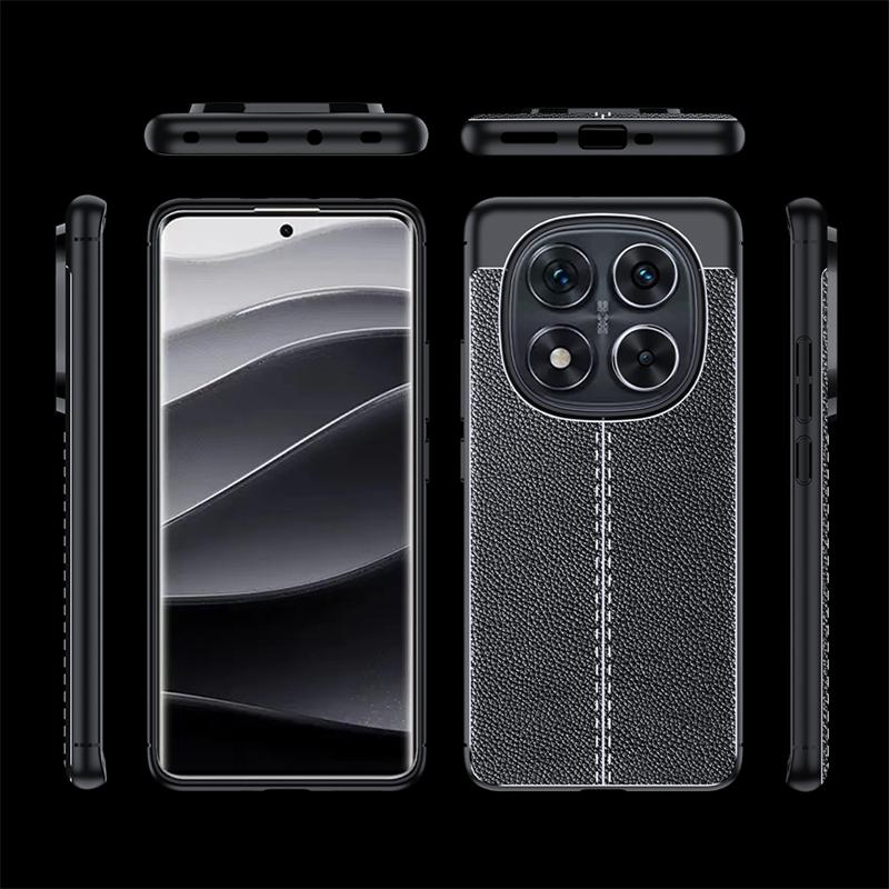 Чехол-накладка для Redmi Note 14 Pro 5G Xiaomi Redmi Note 14 Pro Capas Новый Задний Противоударный ТПУ Мягкая Кожа Fundas Redmi Note 14 Pro