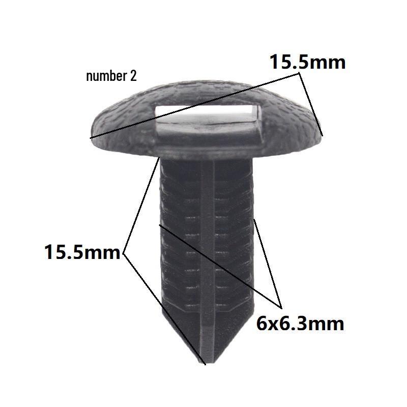 Клипса-фиксатор крышки багажника для Toyota, Lexus, Nissan