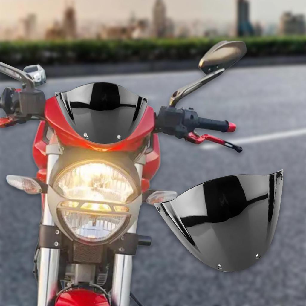 Мотоциклетное ветровое стекло Профессиональная простая установка Замена Защита