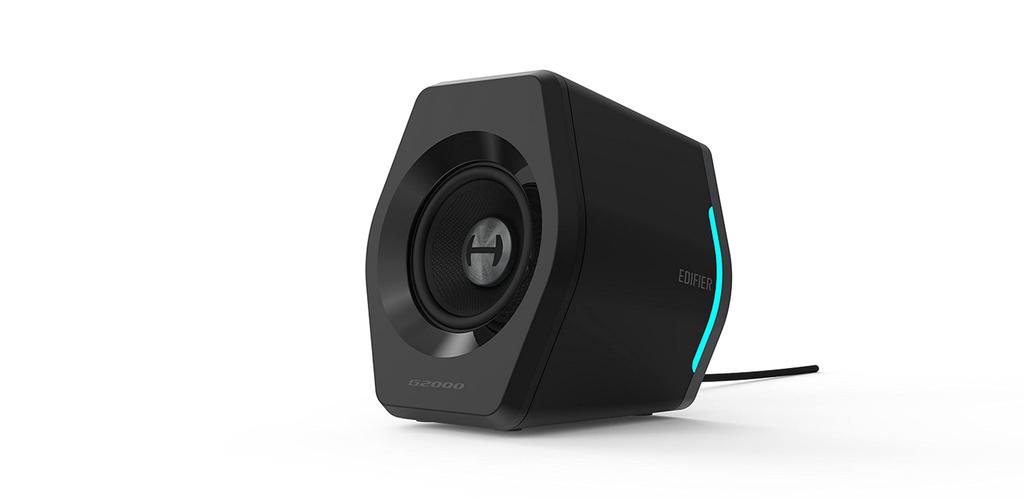 Игровая колонка EDIFIER Hecate G2000 16 Вт выход Bluetooth Полнодиапазонная колонка с RGB-подсветкой Черная Японский дистрибьютор 4.2 USB/3.5 мм [Авторизованный]