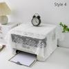 1Pcs Lace Fax Machine Dustproof Cover Universal Rice Cooker Protector  Kitchen Office Supply