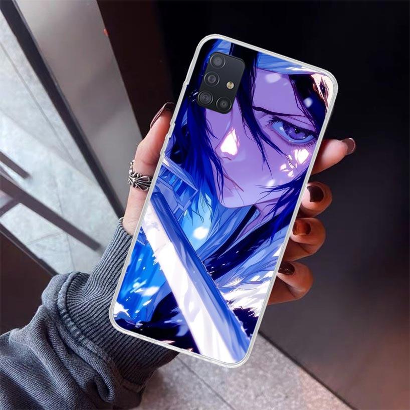 Bleach Kuchiki Rukia Phone Case For Samsung Galaxy A12 A52S A42 A32 A22 A51 A50 Note 20 Ultra 10 S10 Plus A71 A70 A31 A30 A10S G
