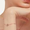 METROCITY JEWELRY M Basic Sterling Silver Rose Bracelet A231SB9224RPA