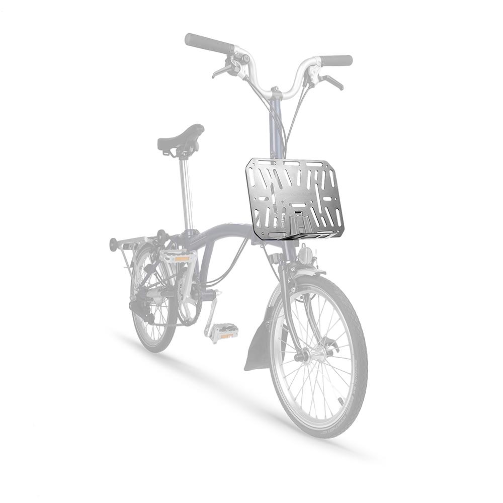 Складной велосипед, передняя стойка для велосипеда, сумка для велосипеда, базовый адаптер, встроенный передний кронштейн из алюминиевого сплава для