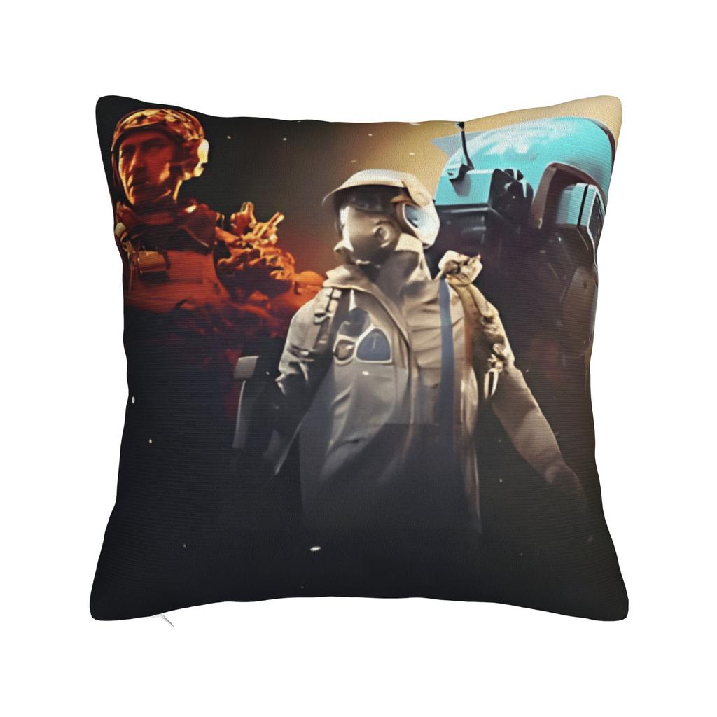 Arc Raiders Rooster Game Pillow Cover Retro Trendy Pillow Case For Couch Sofa Bedroom Design Cushion Cover Gift