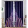 Technology Particle Vortex Light Filtering Line Blackout Window Panel Curtain Living Room Room Bedroom Bathroom Kicthen Door Cupboard Decor Hooks