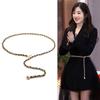 Chain Belt Female Waist Metal Belts For Women Luxury Tassel Thin Waistband Dress Coat Adjustable Corset