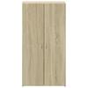 Filing Cabinet in Sonoma Oak 60 x 32 x 115 cm Particleboard