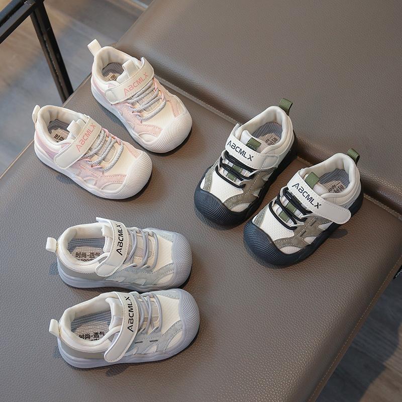 2025 Spring and Autumn New Baby Soft-soled Non-slip Toddler Shoes 0-3 Year Old Boy Baby Casual Shoes Girls Fashion Trend