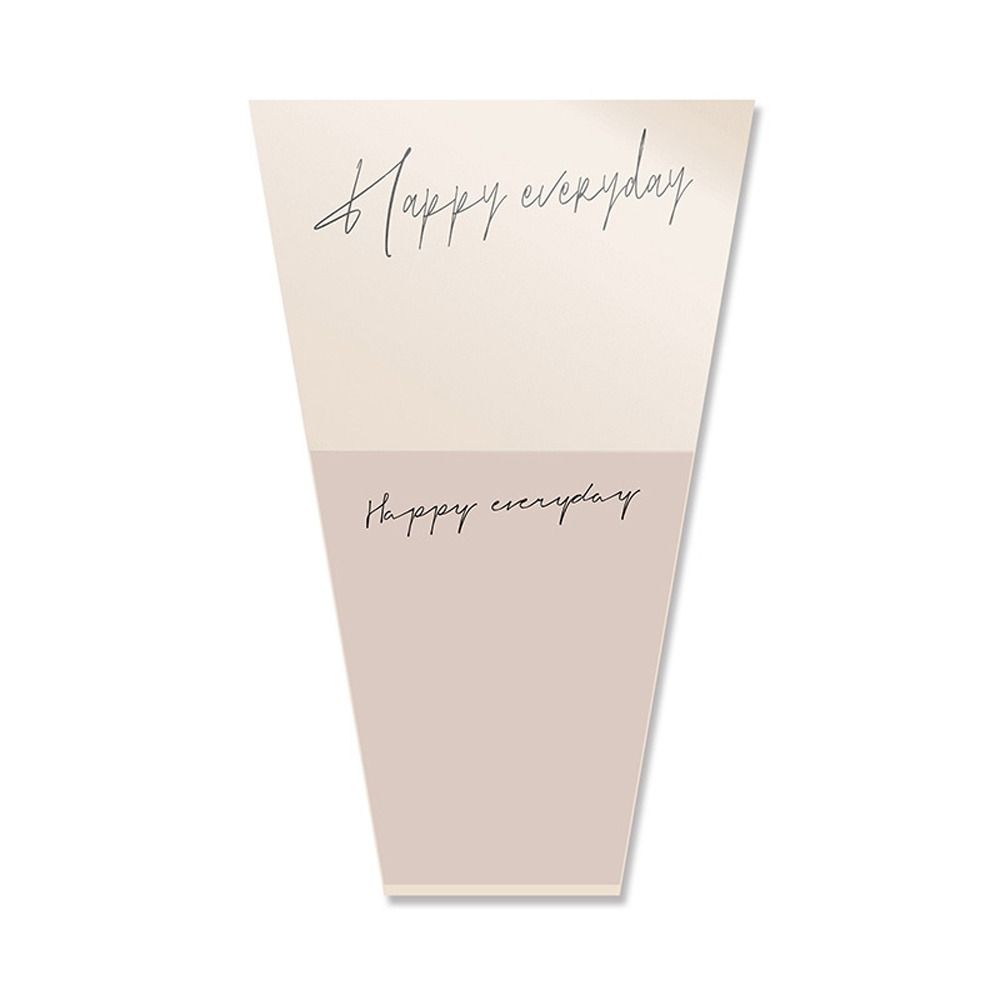 20pcs Pure Color Bouquet Packaging Bags Plastic Gift Bag Flower Packaging Bags Mother's Day